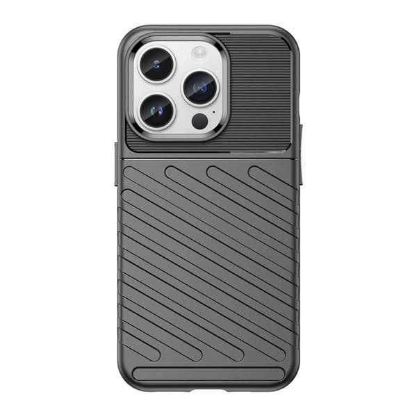 Mobilskal till iPhone 15 Pro Max Thunder Armored - Svart Svart