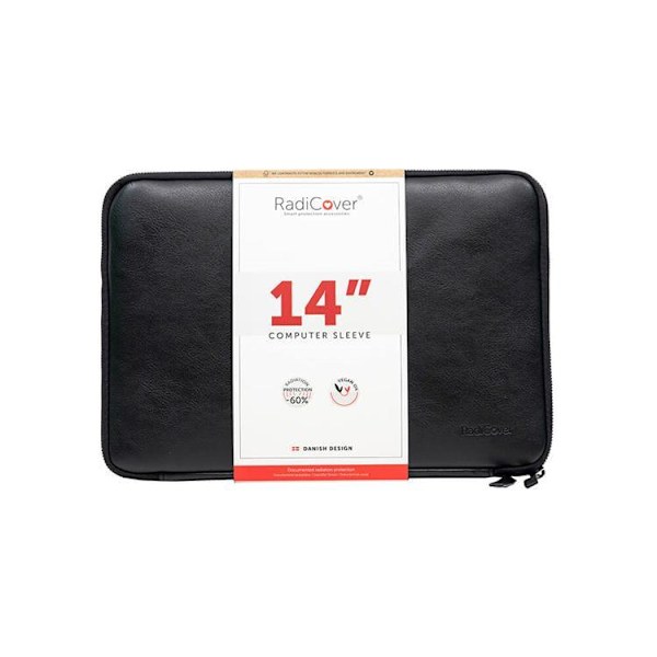 Radicover Computer Case 14 "Universal Radiation Protection PU - musta