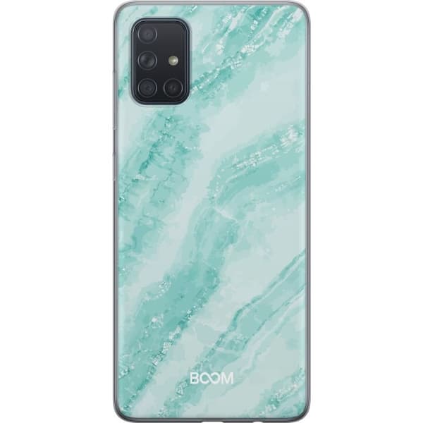 Mobilcover til Samsung Galaxy A71 med Mint Marble