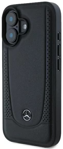 Mercedes Telefontaske til iPhone 16 Læder Urban - Sort Black