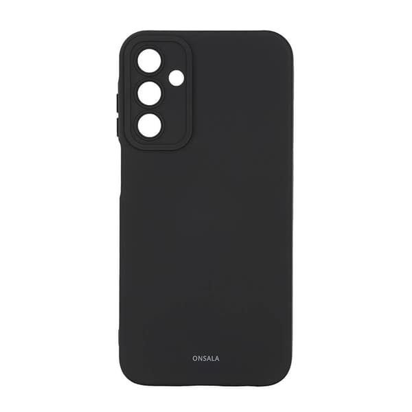 Onsala telefontaske til Galaxy A15 4G/5G silikone følelse - sort Black