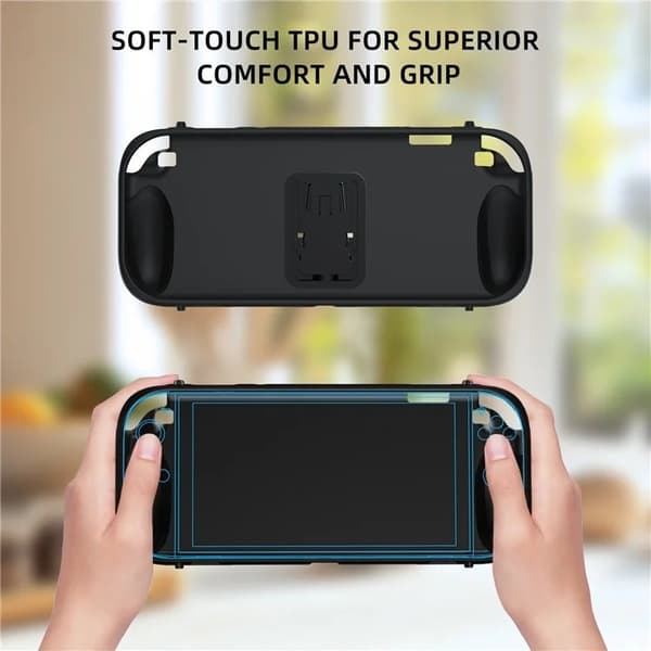 JYS Nintendo Switch 2 Mobilskal Spelkonsol TPU - Svart Svart