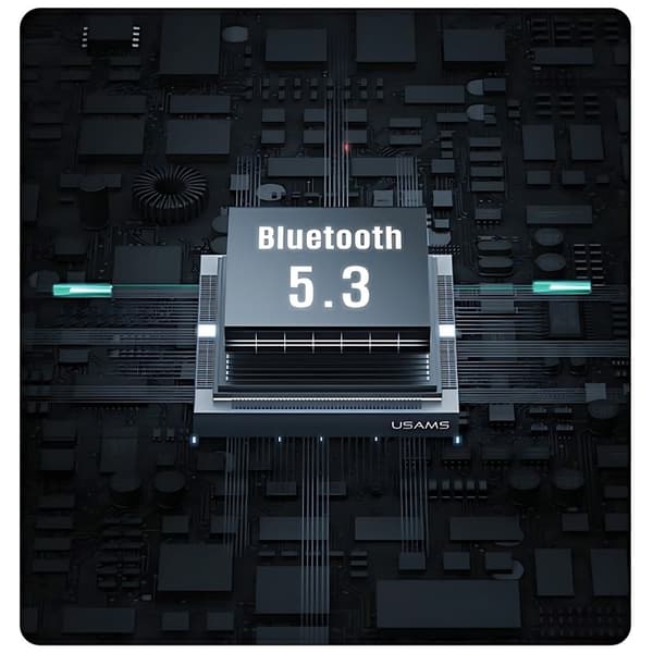 USAMS X-don ENC Bluetooth Hörlurar 5.3 TWS - Svart