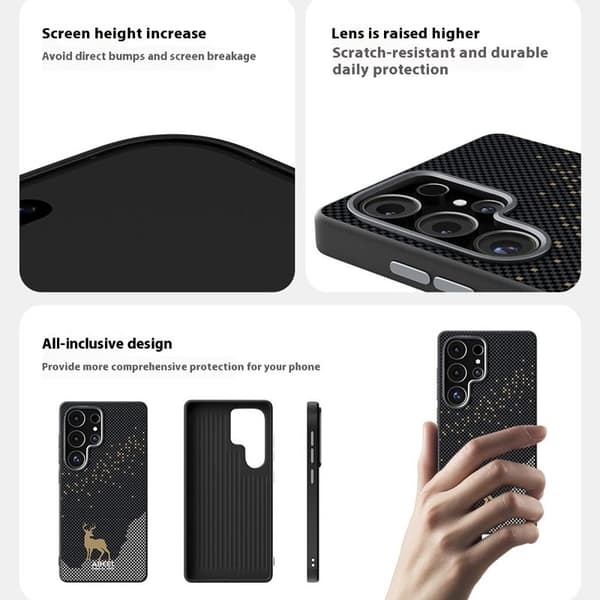 ABEEL Mobilskal till Samsung Galaxy S25 FE MagSafe Ultra Slim - Deer