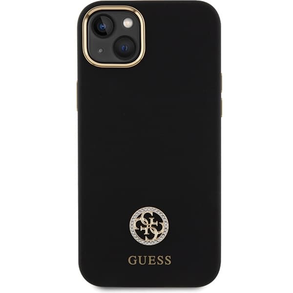 Guess Mobilskal till iPhone 14 Plus/15 Plus MagSafe Silikon Strass 4G