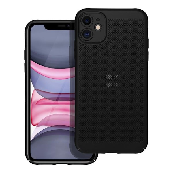 iPhone 11 Mobilskal Breezy - Svart Svart