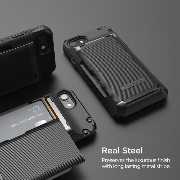 VRS DESIGN Damda Glide Pro Case iPhone 7/8/SE (2020/2022) - Vastaus