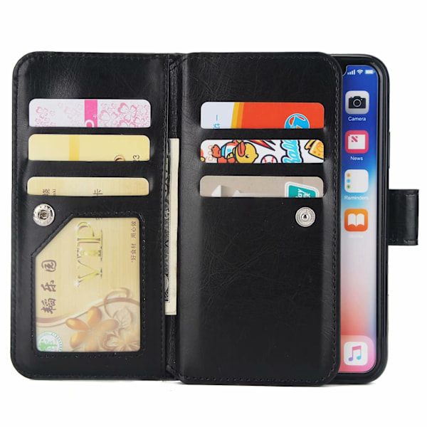 Elegant Plånboksfodral till iPhone 11 Pro - Svart Svart