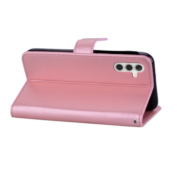 Plånboksfodral för Samsung Galaxy S26 Konstläder - Roséguld