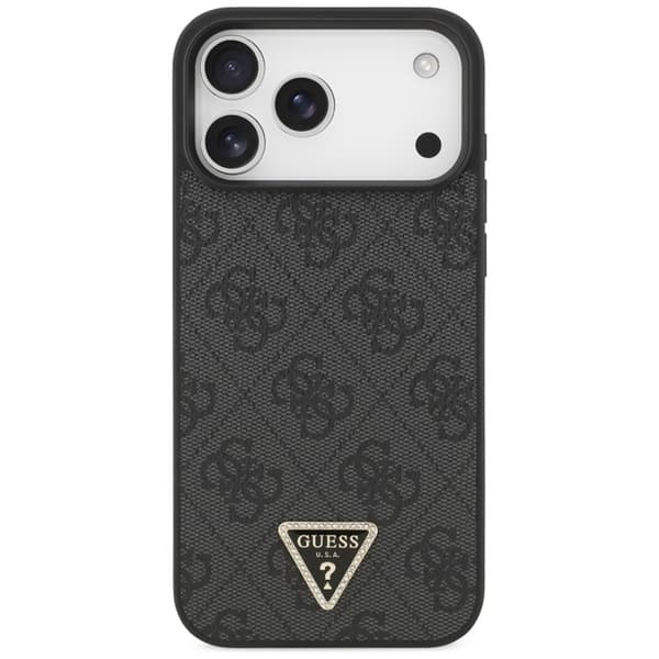 Guess iPhone 18 Pro Max/17 Pro Max Mobilskal MagSafe 4G Triangle Strass