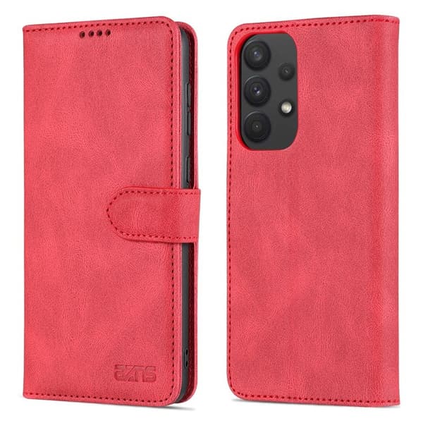 AZNS Plånboksfodral Samsung Galaxy A53 5G Konstläder - Röd