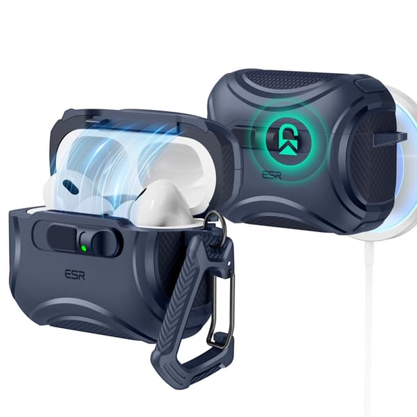ESR Apple Airpods Pro 3 Cover Magsafe Cyber Flicklock Blå