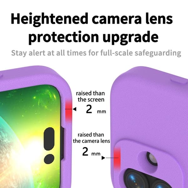 Mobilskal till iPhone 16 Shockproof EVA - Lila Lila