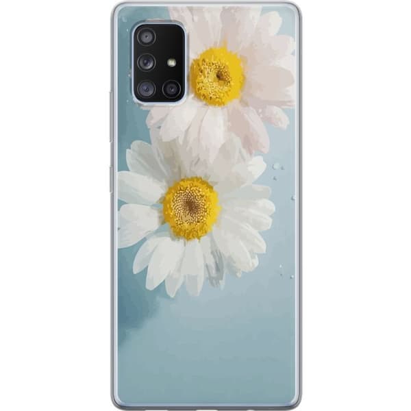 Mobilcover til Samsung Galaxy A71 5G med Sommerblomster