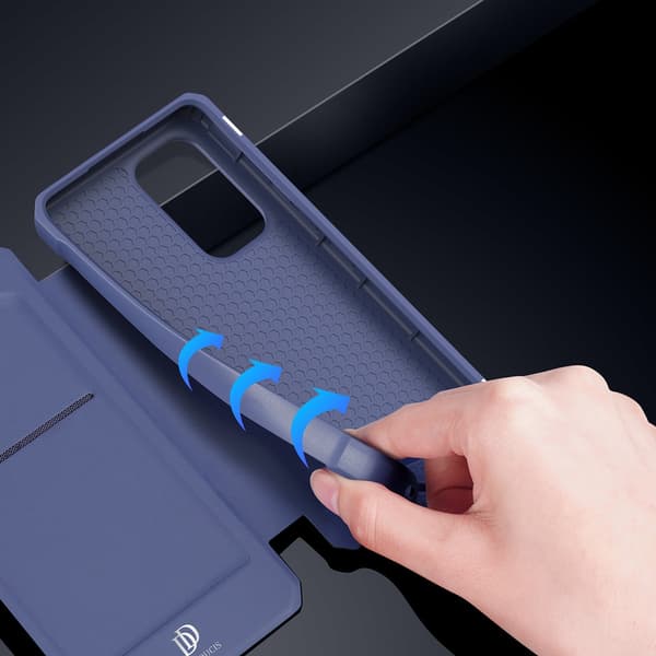 Dux Ducis Galaxy A73 Plånboksfodral Skin X Holster - Blå Blå