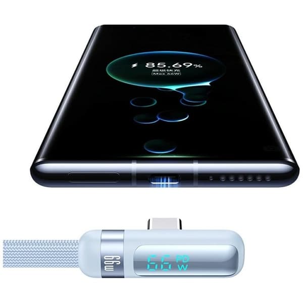 USAMS USB-A till USB-C Kabel 120cm US-SJ651 Blå