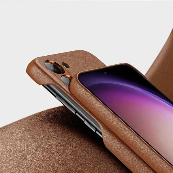 Dux Ducis Mobilskal till Galaxy S23 Plus Grit - Brun Brun