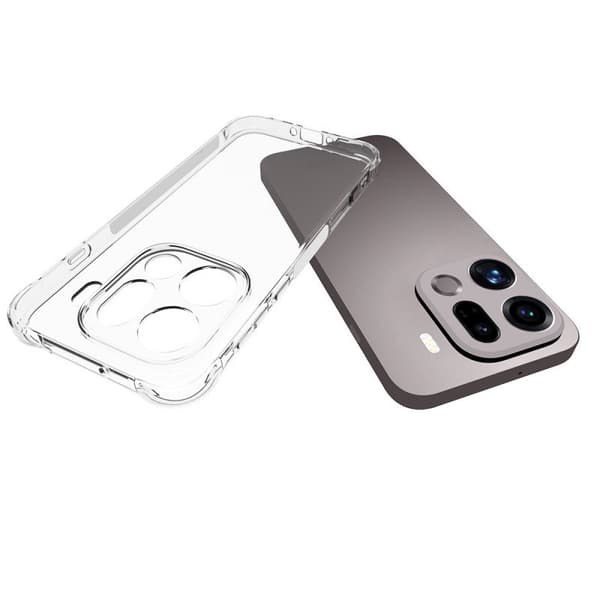 WANLONFENG Mobilskal till Oppo Find X9 Pro 5G TPU - Transparent