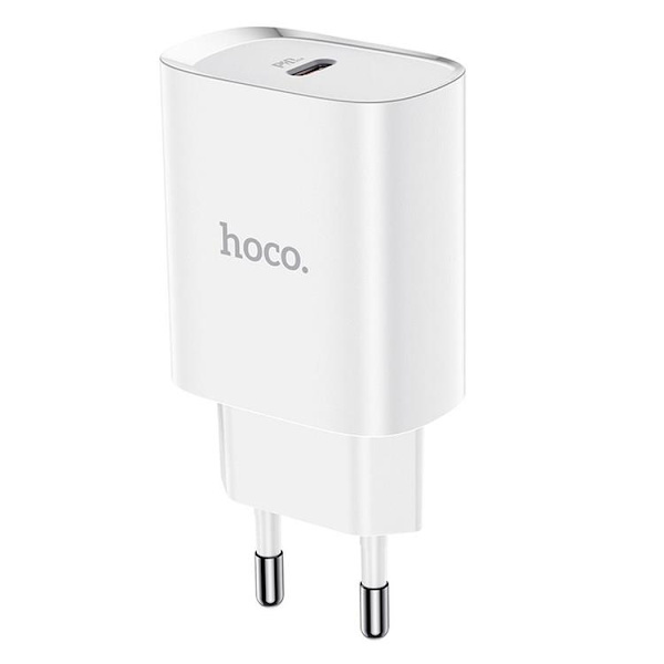 Hoco Väggladdare Adapter USB-C - Vit