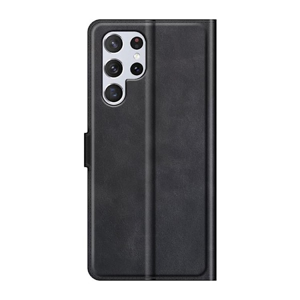 Flip Folio Fodral Galaxy S22 Plus - Svart Svart