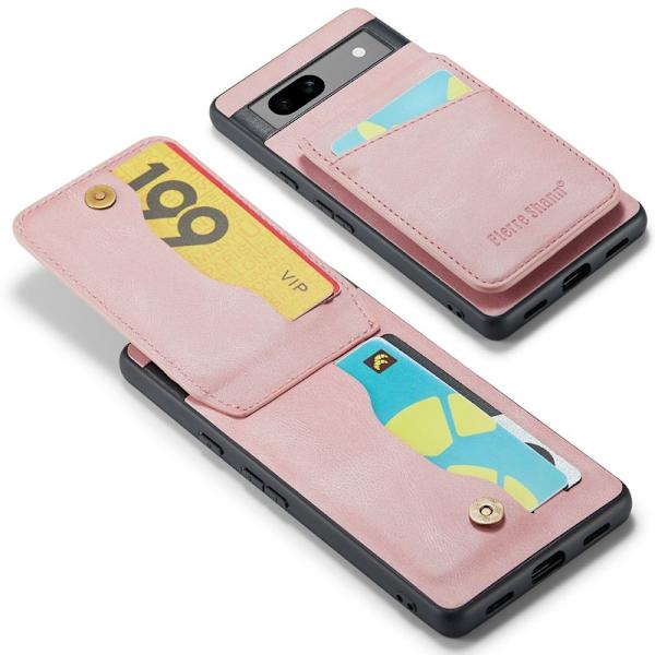 FIERRE SHANN Google Pixel 7 Fodral PU+TPU - Rosa
