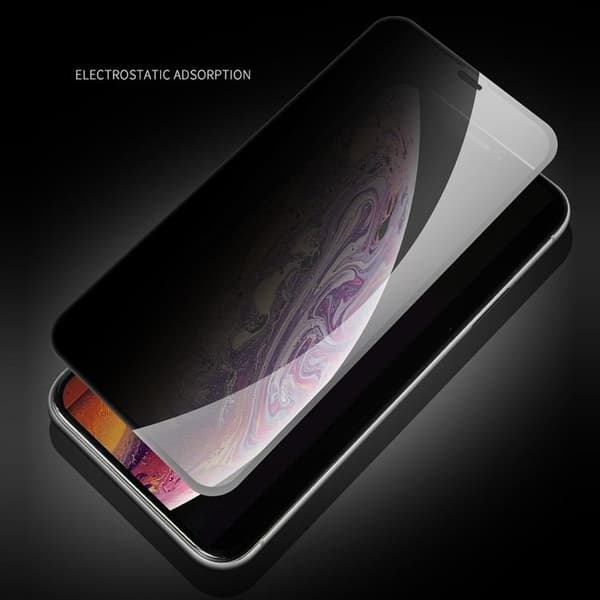 X-One iPhone 15 Pro Max Karkaistu lasi Näytönsuoja Privacy - Musta Svart
