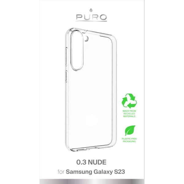Puro Galaxy S23 Skal Nude - Transparent