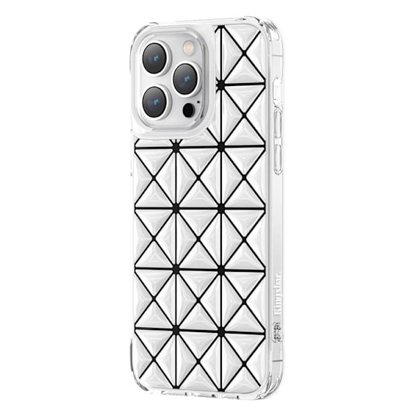 Kingxbar iPhone 14 Skal Miya - Vit Vit
