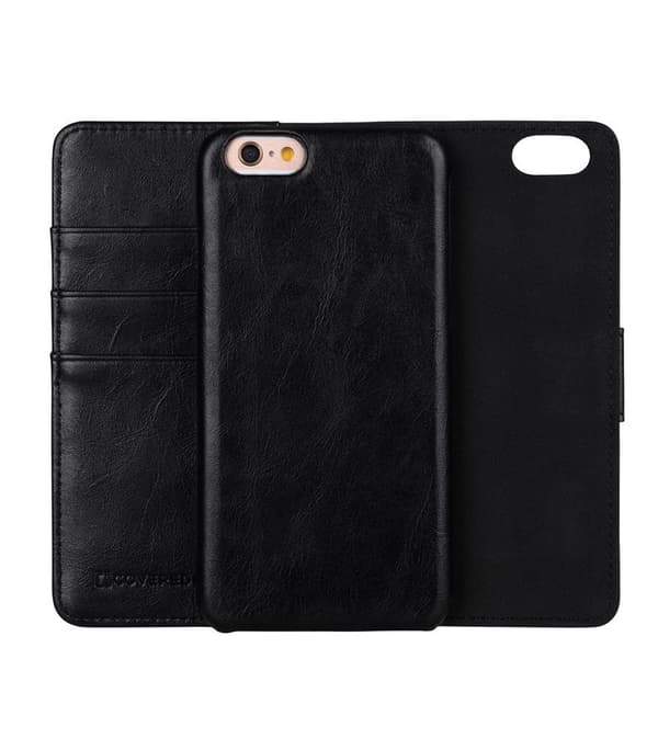CoveredGear Signature Plånboksfodral till iPhone 6 (S) Plus - Svart Black