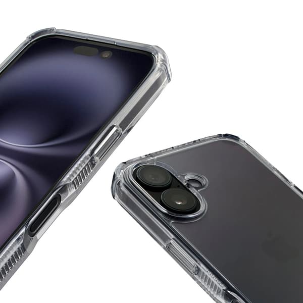 HAMA Mobilskal till iPhone 16e Extreme Protect - Transparent Transparent