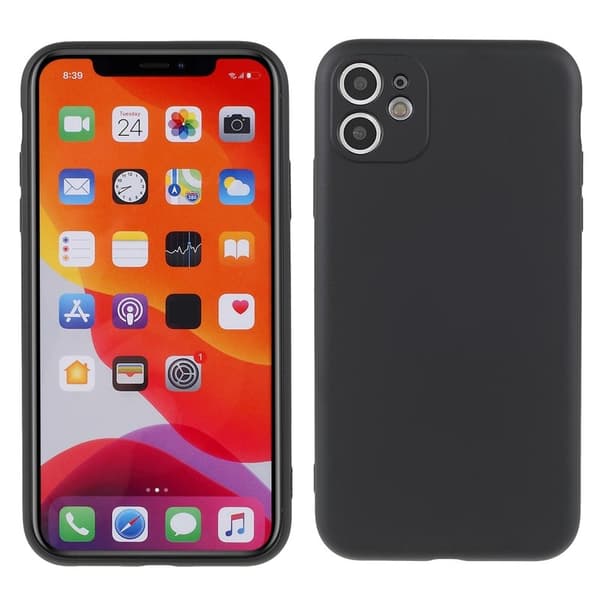 X-LEVEL Mobilskal till iPhone 11 Anti-Drop Silikon Svart 6.1-tum