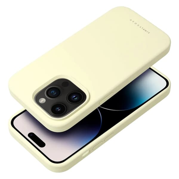 Telefontaske til iPhone 16e Cloud Skin - Lysegul Gul