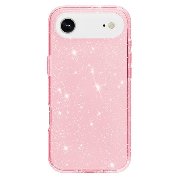 AMORUS Mobilskal till iPhone Air Shockproof - GlitterRosa Rosa