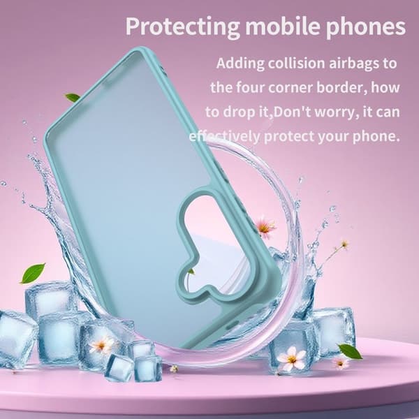 Mobilskal till Samsung Galaxy S26 Plus Stöttåligt Luftkuddar Plast Ljusgrön