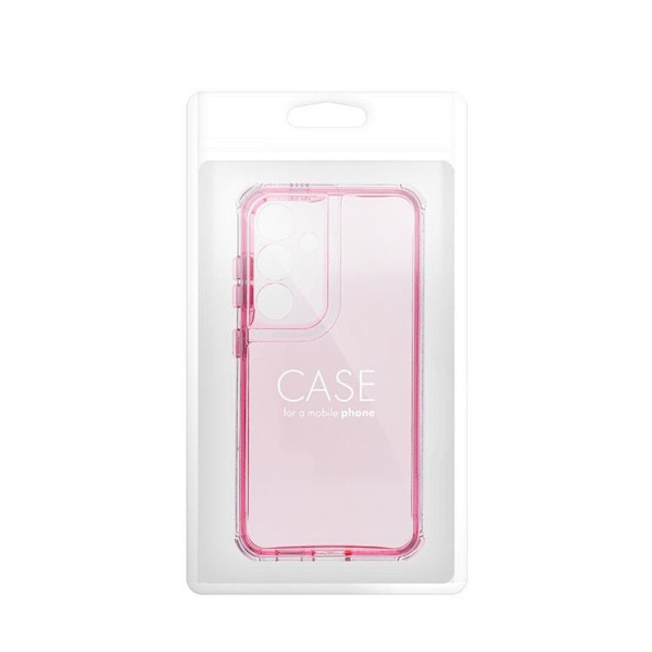 Mobilskal till Galaxy S25 Plus Matrix Clear - Rosa Rosa
