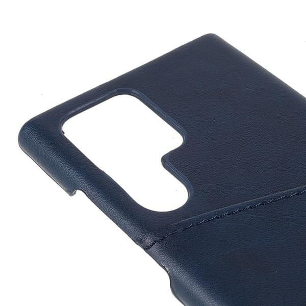 Korttipaikka Nahkakotelo Galaxy S22 Plus - Sininen Blue