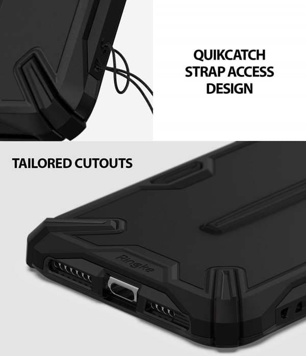 Ringke Dual X Taske til Apple iPhone XS Max - Sort Black
