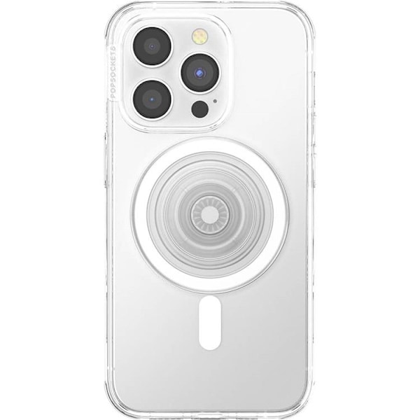 POPSOCKETS PopGrip för Magsafe - Clear Svart