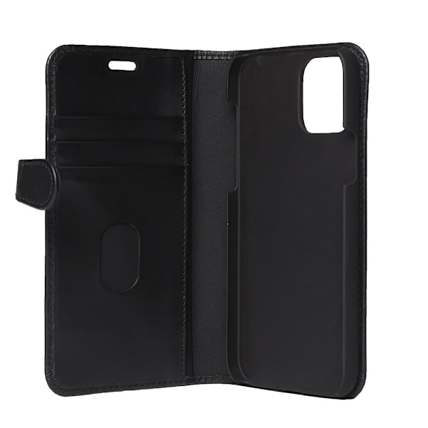 BUFFALO äkta läder Mobilfodral till iPhone 13 Mini - Svart Svart