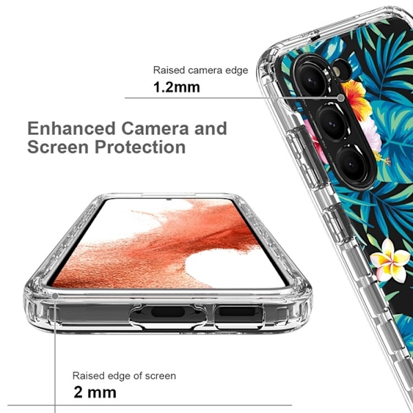 Galaxy S23 Skal Pattern Printing - Plantain Leaf