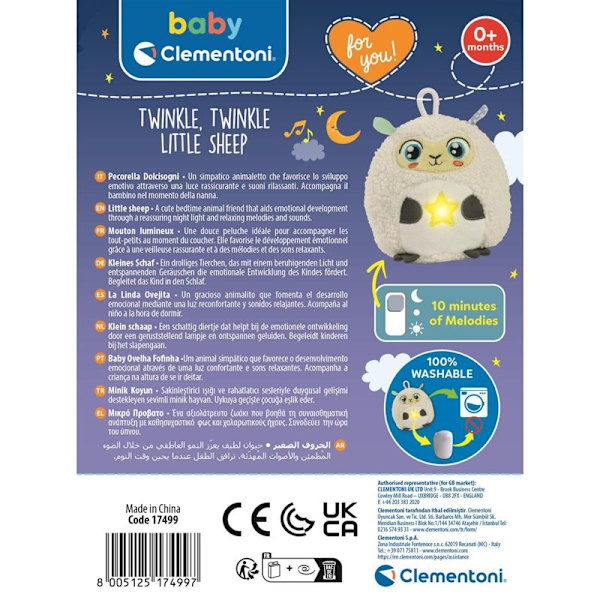 CLEMENTONI Twinkle, Glimrende Lille Får