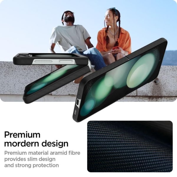 Spigen Galaxy Z Flip 5 Mobilcover Airskin Pro - Sort