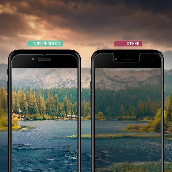 2 X Verus Design karkaistu lasinäytönsuoja Samsung Galaxy S7 E:lle Transparent