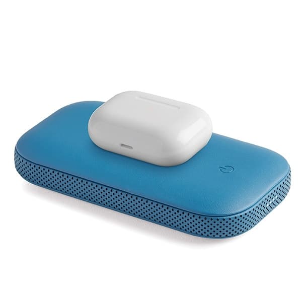Lexon Trådlös PowerBank 5000mAh med Bluetooth-Högtalare - Blå Blå