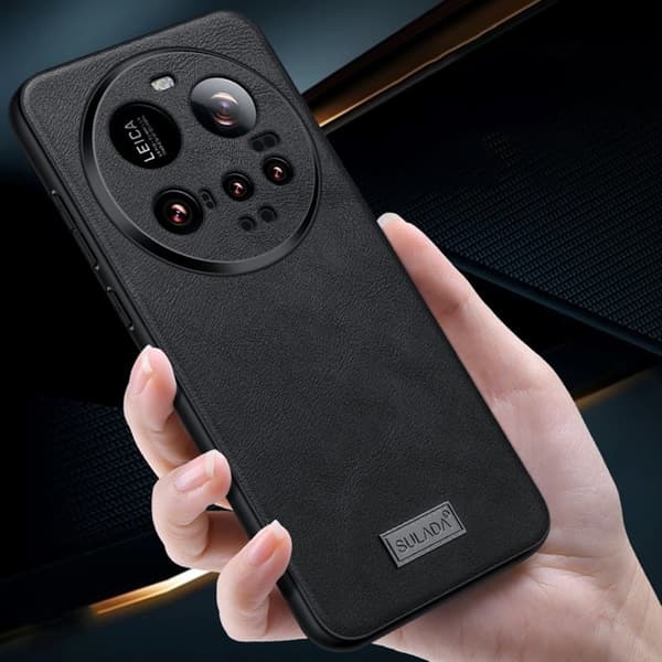 SULADA Mobilskal till Xiaomi 15 Ultra PU Läder + TPU + PC - Blå