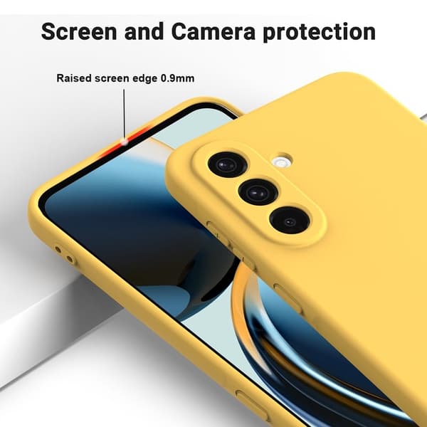 Samsung Galaxy S26 Pro Skal Flytande Silikon - Gul