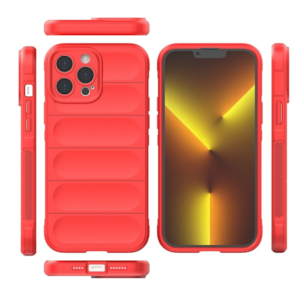 iPhone 13 Pro Cover Shockproof Rugged TPU - Rød Röd