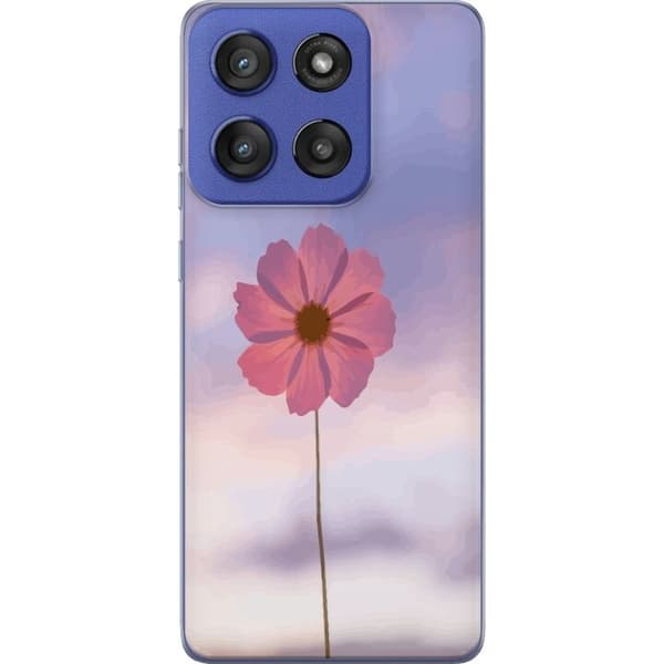 Mobilskal till Motorola Edge 60 Stylus med Rosa blomma