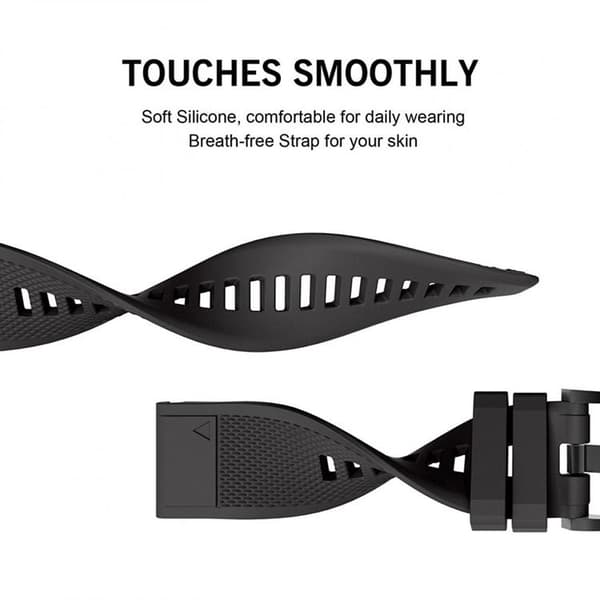 Tech-Protect Skal För Garmin Forerunner 70/170 Defense Air - Svart