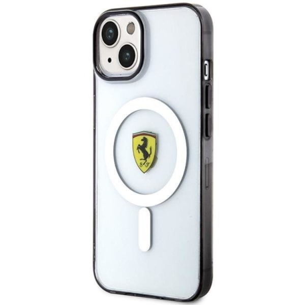 Ferrari iPhone 14 Plus Mobilskal Magsafe Outline - Transparent